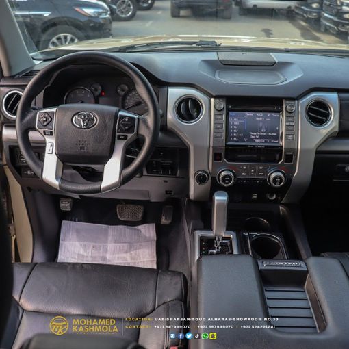 Подержанный Toyota Tundra II Рестайлинг, 5.7 л, 2016 в Шардже от MK Cars Золотистый цвет. Other | AUTO.AE