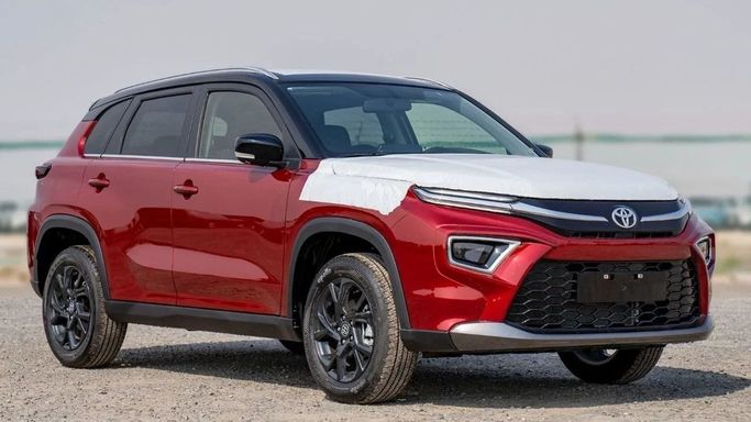 New Toyota Urban Cruiser III, 1.5 l, 2024 in Sharjah by Nour Alnukhba Motors, Red color. Other | AUTO.AE