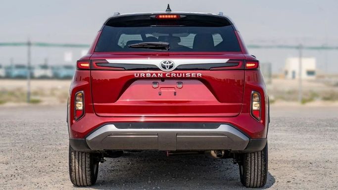 New Toyota Urban Cruiser III, 1.5 l, 2024 in Sharjah by Nour Alnukhba Motors, Red color. Other | AUTO.AE