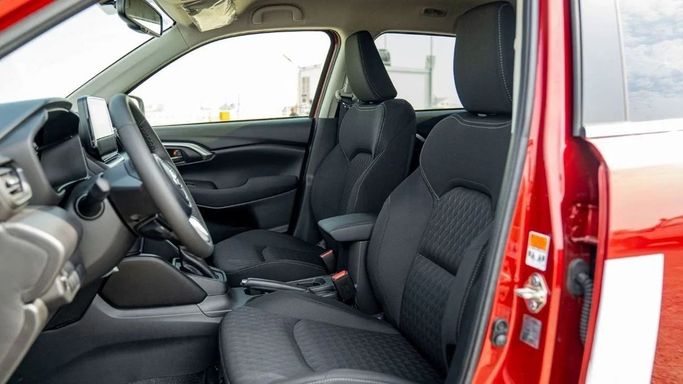 New Toyota Urban Cruiser III, 1.5 l, 2024 in Sharjah by Nour Alnukhba Motors, Red color. Other | AUTO.AE