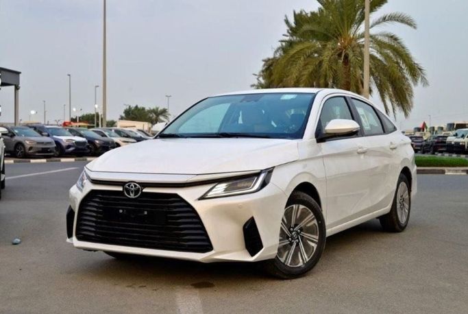 New Toyota Yaris IV, 1.5 l, 2024 in Sharjah by Nour Alnukhba Motors, White color. Other | AUTO.AE