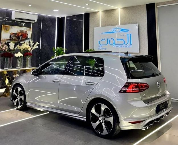 Used Volkswagen Golf GTI VII Facelift, 2.0 l, 2018 in Sharjah by Ayoon Alhoot Motors, Grey color. GCC Specs | AUTO.AE