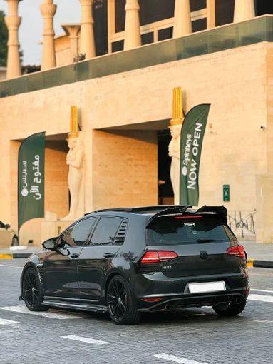 Used Volkswagen Golf GTI VII, 2.0 l, 2015 in Sharjah by Ayoon Alhoot Motors, Black color. GCC Specs | AUTO.AE