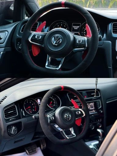 Used Volkswagen Golf GTI VII, 2.0 l, 2015 in Sharjah by Ayoon Alhoot Motors, Black color. GCC Specs | AUTO.AE