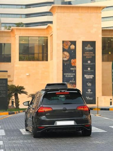 Used Volkswagen Golf GTI VII, 2.0 l, 2015 in Sharjah by Ayoon Alhoot Motors, Black color. GCC Specs | AUTO.AE