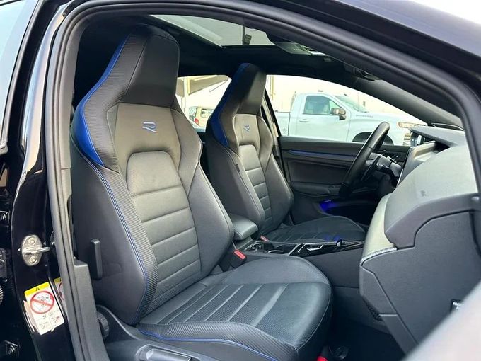 Used Volkswagen Golf R VIII, 2.0 l, 2023 in Sharjah by Ahmad alkhodari Motors, Black color. GCC Specs | AUTO.AE