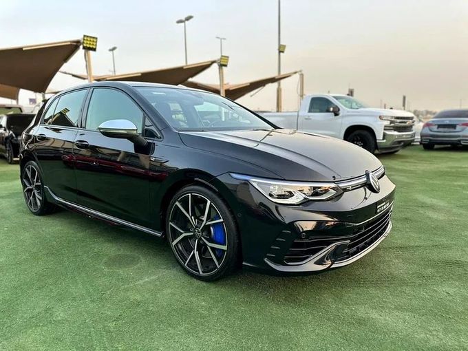 Used Volkswagen Golf R VIII, 2.0 l, 2023 in Sharjah by Ahmad alkhodari Motors, Black color. GCC Specs | AUTO.AE