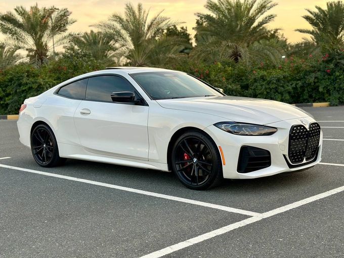 Used BMW 4 Series M440i xDrive G22, G23, G26, 3.0 l, 2021 in Dubai, White color. Other | AUTO.AE