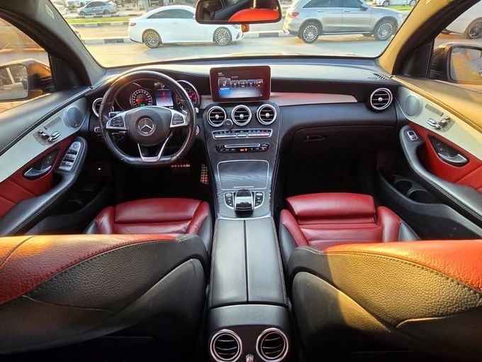 Used Mercedes-Benz GLC AMG 43 AMG I (X253) Facelift, 3.0 l, 2020 in Sharjah, Black color. American Specs | AUTO.AE