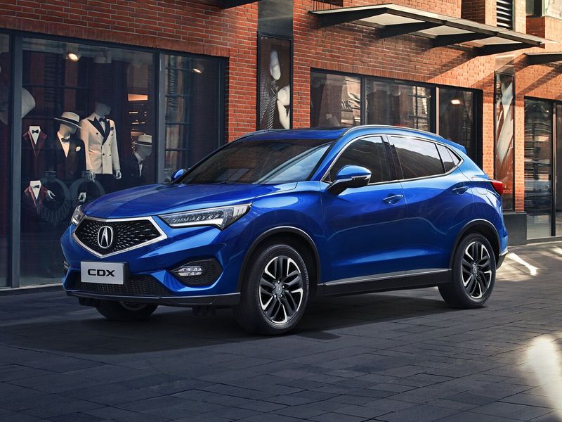 Acura CDX, Внедорожник 5 дв. — вид спереди в три четверти