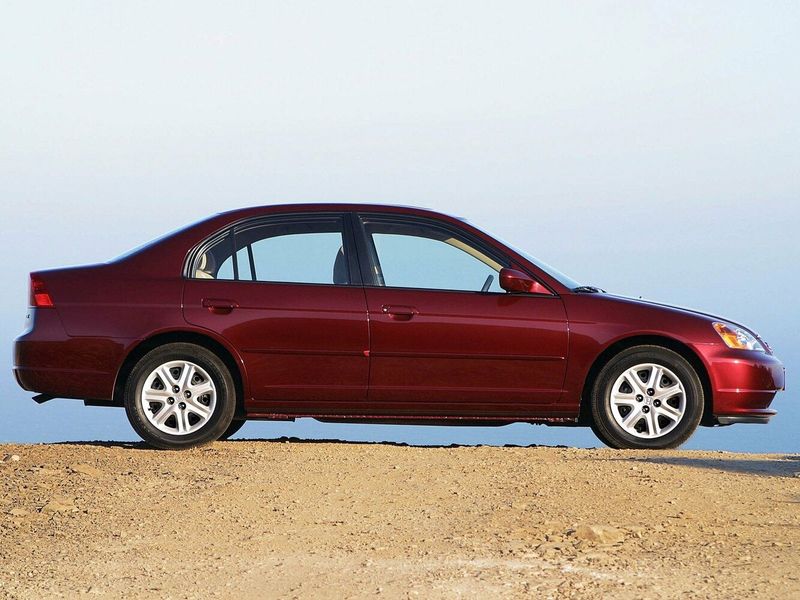 Acura EL II, Седан — вид справа