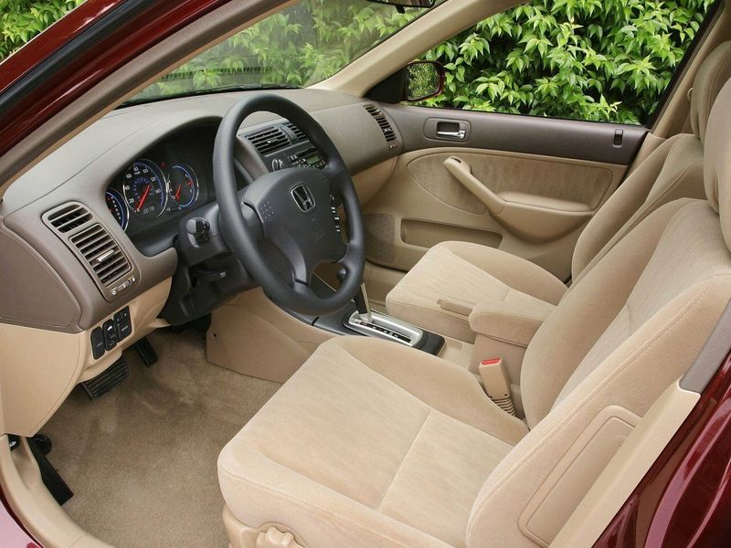 Acura EL II, Седан — место водителя