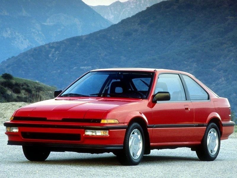 Acura Integra I، هاتشباك 3 أبواب — منظر أمامي أيمن