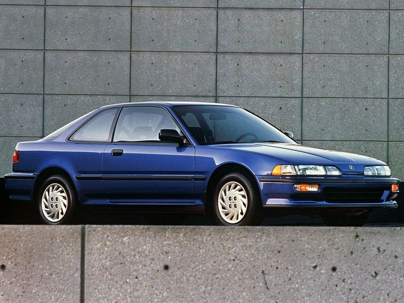 Acura Integra ثانياً، هاتشباك 3 أبواب — منظر أمامي أيمن