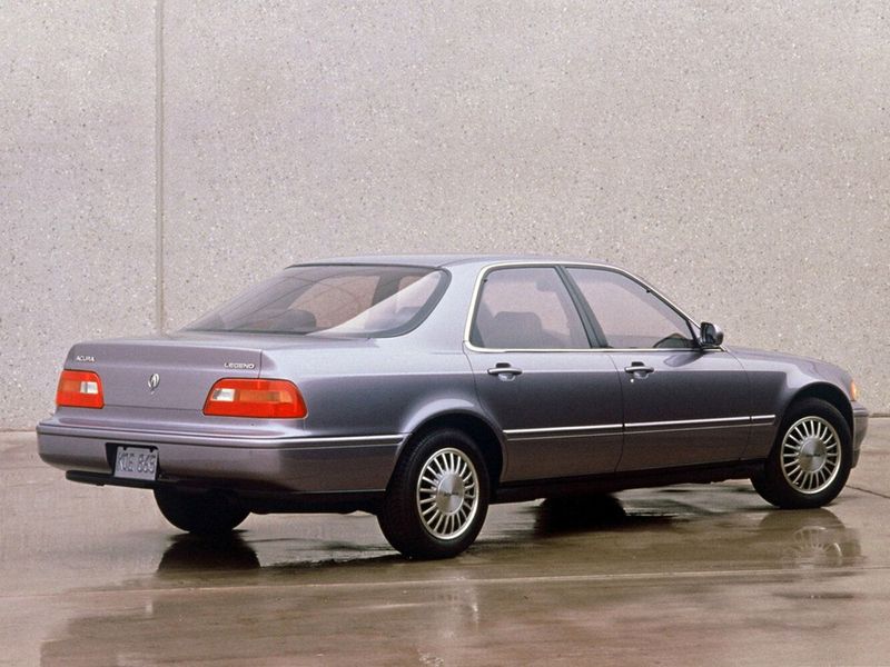 Acura Legend II, Седан — вид сзади справа
