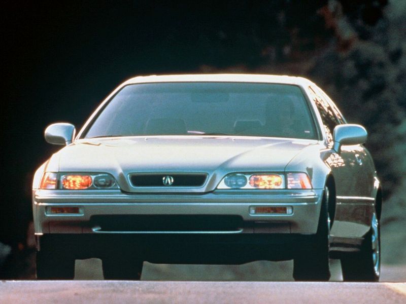 Acura Legend II, Купе — вид спереди