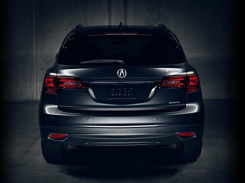 Acura MDX III Рестайлинг 1, Внедорожник 5 дв. — вид сзади