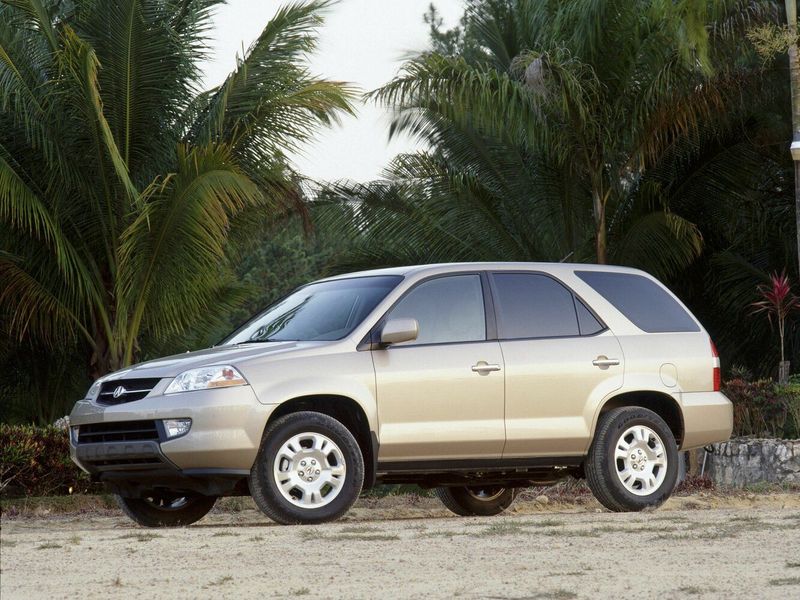 Acura MDX I, Внедорожник 5 дв. — вид спереди справа