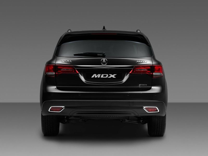 Acura MDX III, Внедорожник 5 дв. — вид сзади