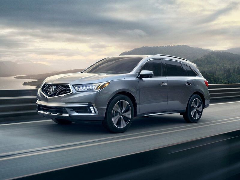 Acura MDX III Рестайлинг 2, Внедорожник 5 дв. — вид спереди справа