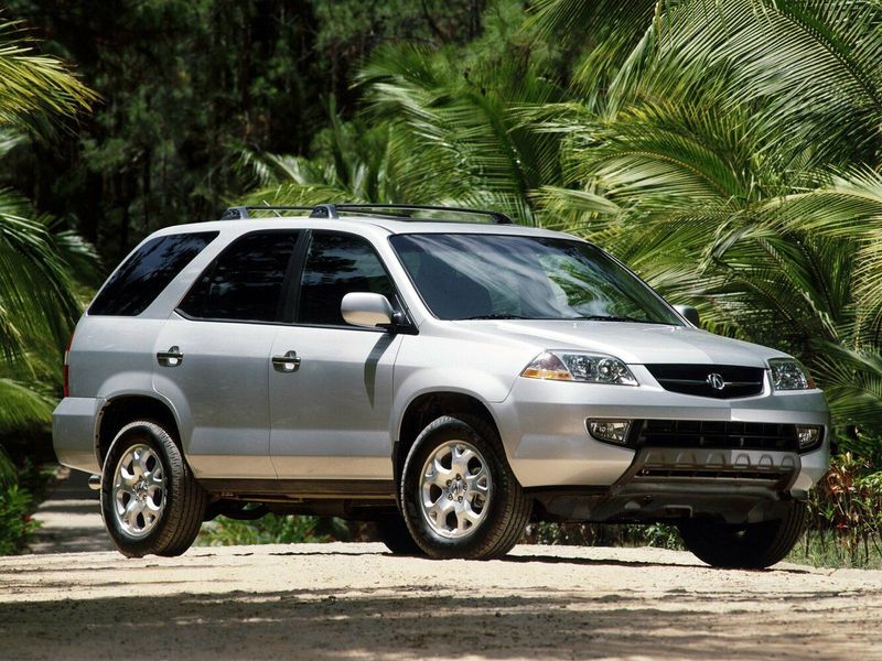 Acura MDX I, Внедорожник 5 дв. — вид спереди справа
