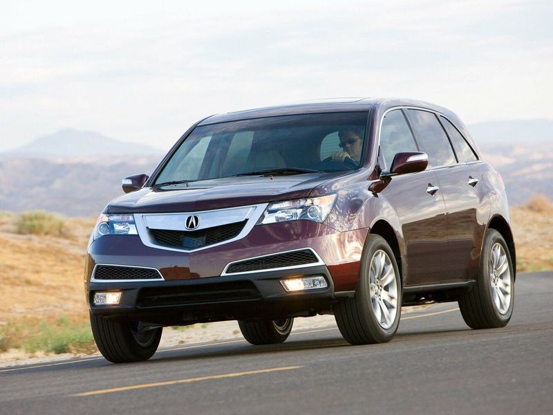 Acura MDX II Рестайлинг, Внедорожник 5 дв. — вид спереди справа