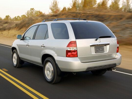 Acura MDX I, Внедорожник 5 дв. — вид сзади слева