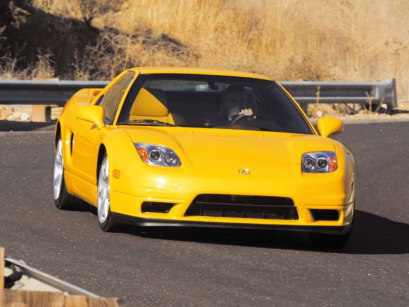 Acura NSX I Рестайлинг, Купе — вид спереди слева