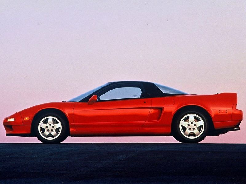 Acura NSX I, Купе — вид слева