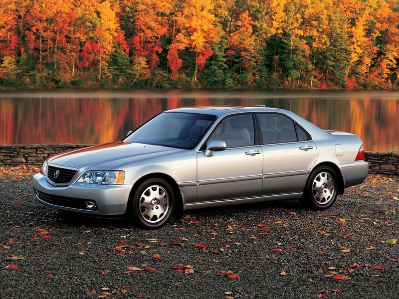 Acura RL I Рестайлинг, Седан — вид спереди справа