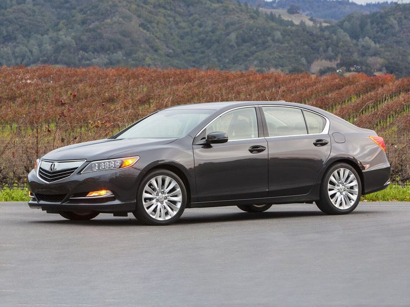 Acura RLX I, Седан — вид спереди справа