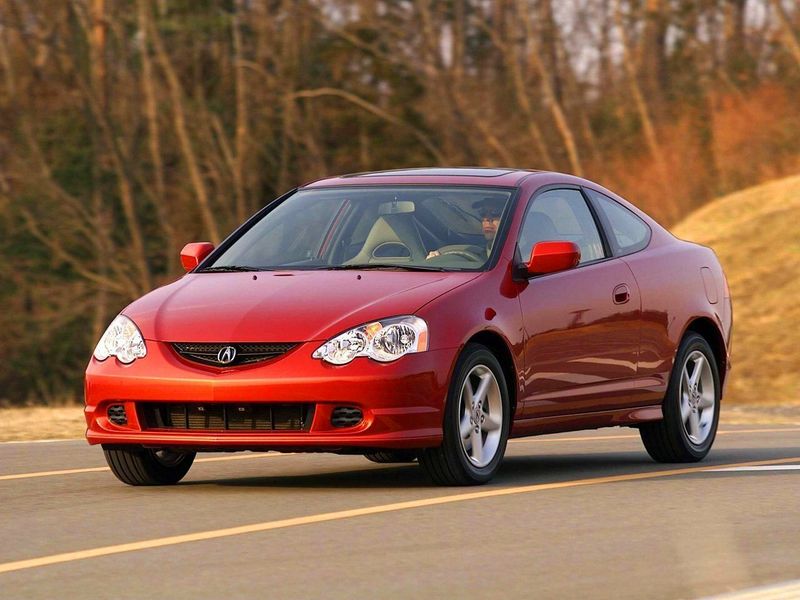 Acura RSX I, Купе — вид спереди справа