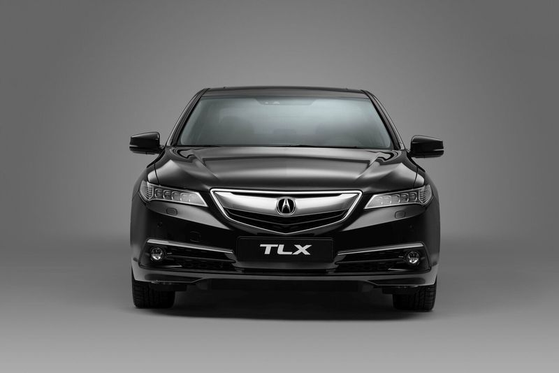 Acura TLX I, Седан — вид спереди