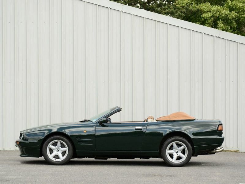 Aston Martin Virage I، قابلة للتحويل Volante — منظر من الجانب الأيسر