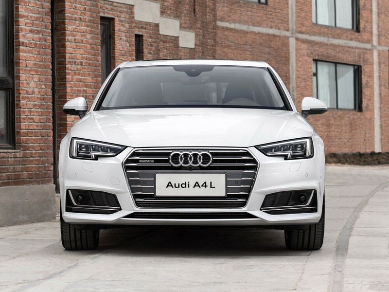 Audi A4 V (B9)، سيدان Long — منظر أمامي