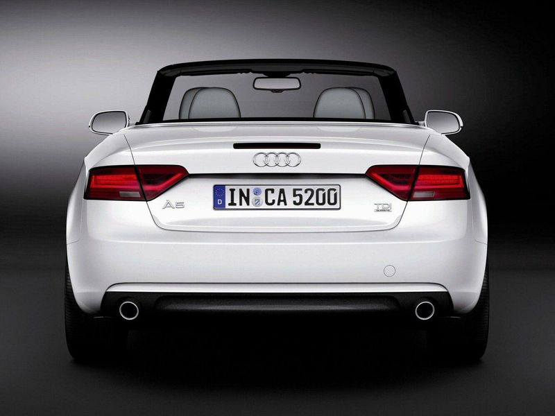 Audi A5 I (8T) فيس ليفت I (8T)، قابلة للتحويل — منظر خلفي
