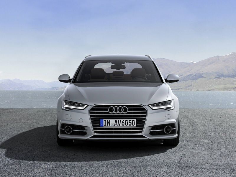 Audi A6 عملية فيس ليفت IV (C7)، واجون 5 أبواب — منظر أمامي