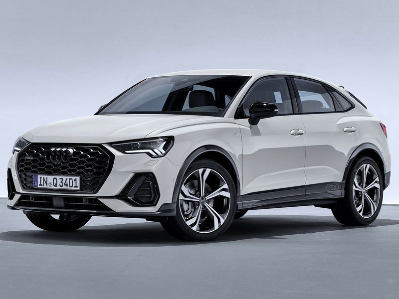 Audi Q3 Sportback II (F3), Внедорожник 5 дв. — вид спереди справа