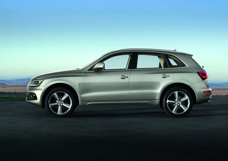 Audi Q5 I (8R) فيس ليفت، دفع رباعي 5 أبواب — منظر من الجانب الأيسر