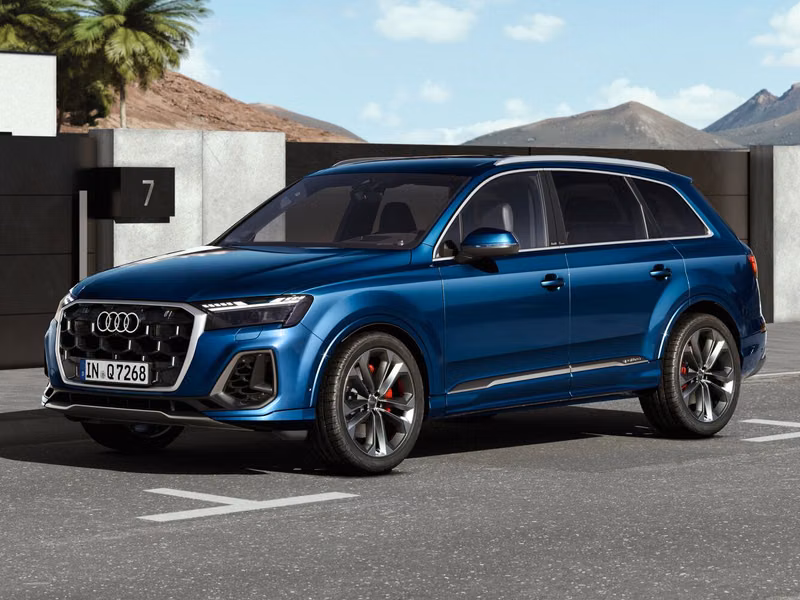 Audi Q7 II (4M) Рестайлинг 2, Внедорожник 5 дв. — вид спереди в три четверти