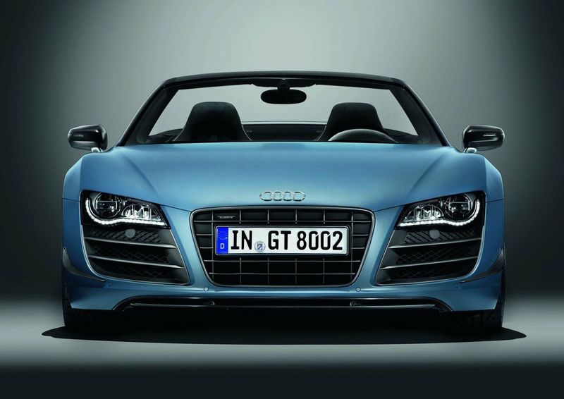 Audi R8 I (Typ 42), Кабриолет GT Spyder — вид спереди