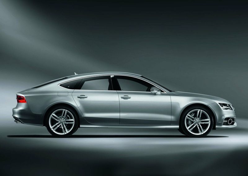 Audi S7 I (4G), Лифтбэк Sportback — вид справа