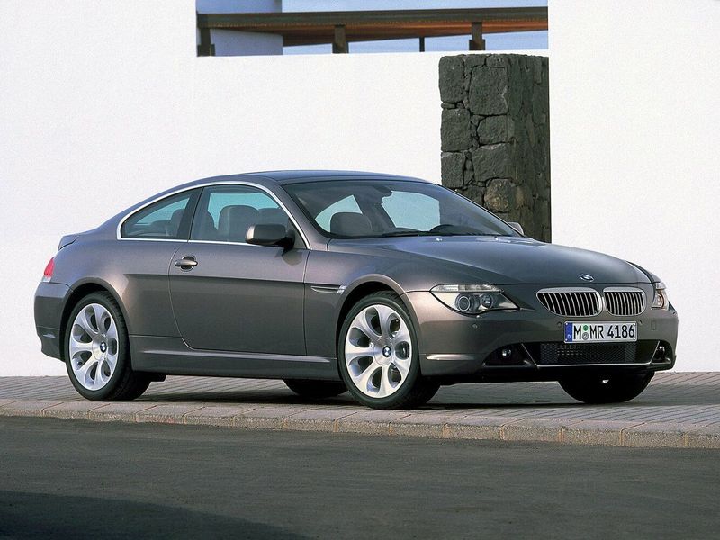 BMW 6 Series II (E63/E64)، كوبيه — منظر أمامي أيمن