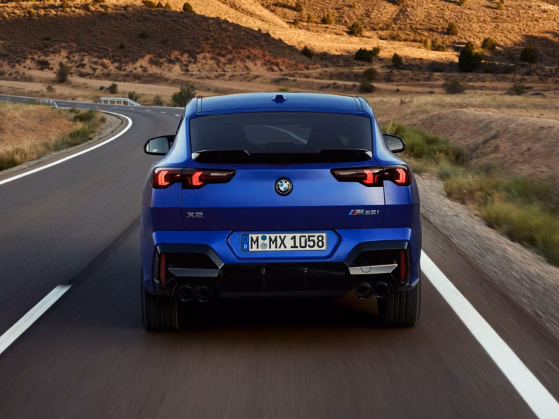 BMW X2 II (U10), Внедорожник 5 дв. — вид сзади