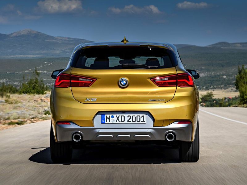 BMW X2 I (F39), Внедорожник 5 дв. — вид сзади