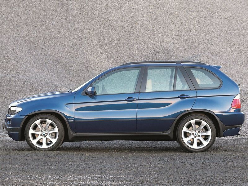 BMW X5 عملية فيس ليفت I (E53)، دفع رباعي 5 أبواب — منظر من الجانب الأيسر