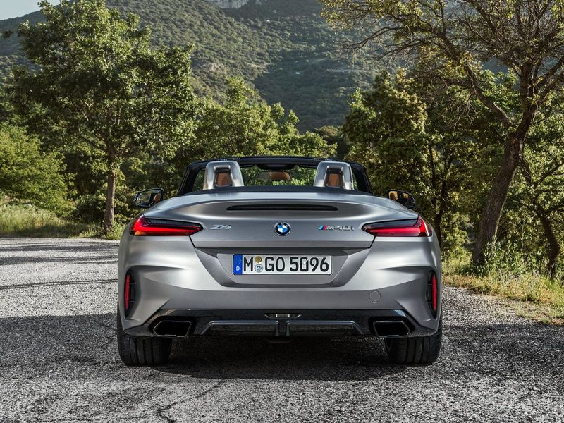 BMW Z4 III (G29), Родстер — вид сзади