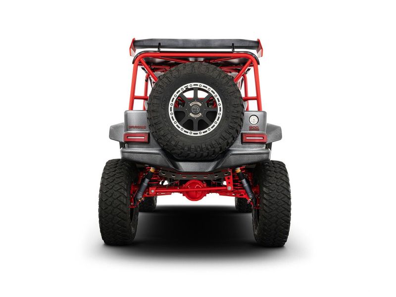 Brabus Crawler, Внедорожник Открытый — вид сзади