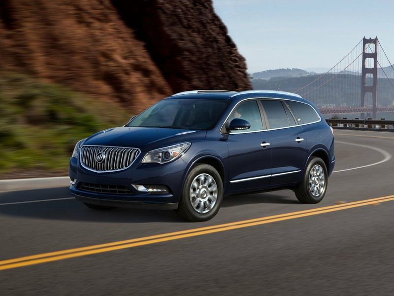 Buick Enclave أنا فيس ليفت، دفع رباعي 5 أبواب — منظر أمامي أيمن