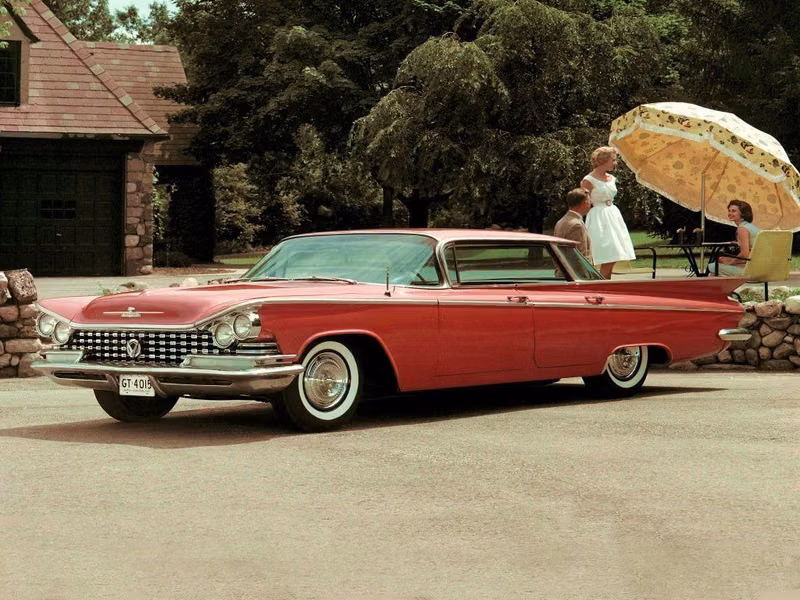 Buick LeSabre I, Седан-хардтоп — вид спереди справа